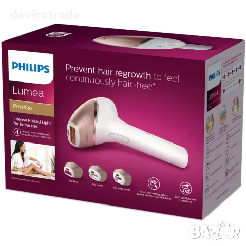 Фотоепилатор IPL Philips Lumea Prestige BRI956/00, Smartskin сензор, снимка 4 - Епилатори - 47448453