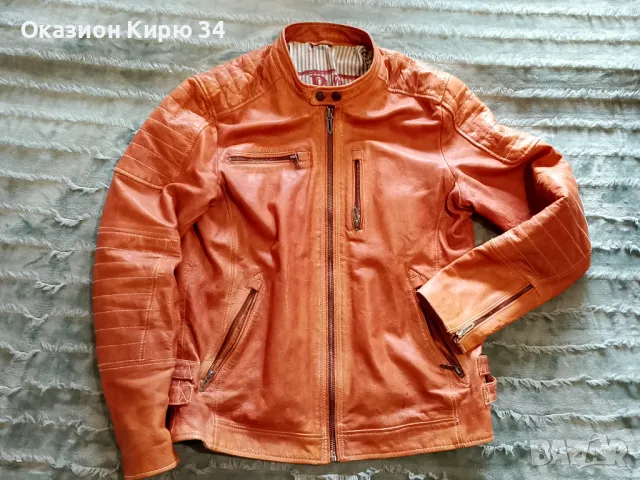 Pepe Jeans кожено яке , снимка 2 - Якета - 49490453