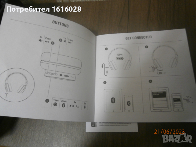 Безжични Bluetooth слушалки Fresh'n Rebel , снимка 10 - Bluetooth слушалки - 45035538