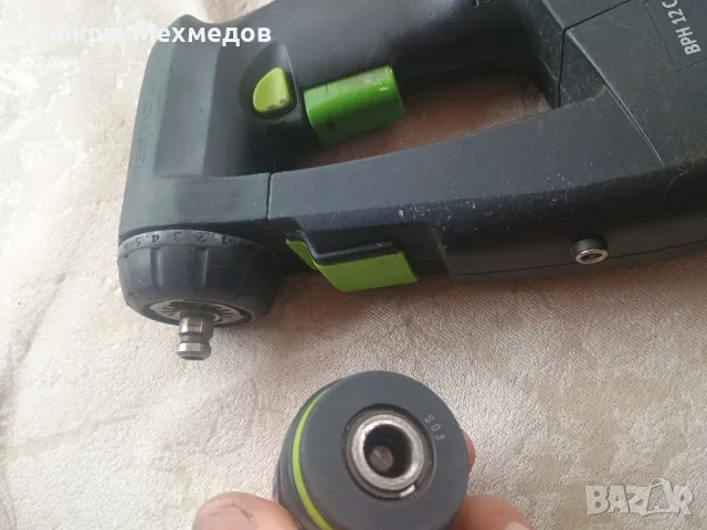 винтоверт FESTOOL cdd 12 fx, снимка 9 - Винтоверти - 46792526