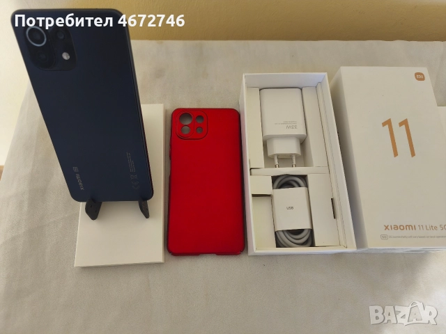 Xiaomi 11 Lite 5G NE Truffle Black 8GB, снимка 3 - Резервни части за телефони - 52705859