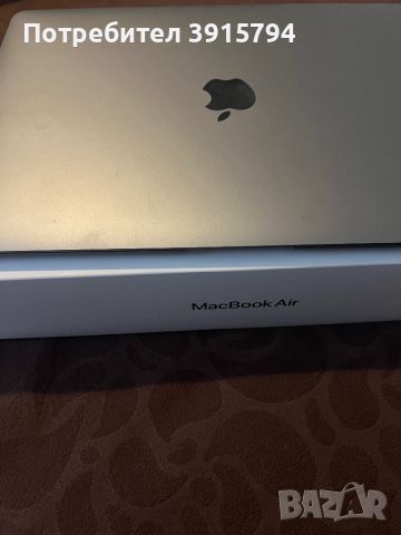 MacBook Air M1 256 GB Space Gray, снимка 1 - Лаптопи за игри - 45513240