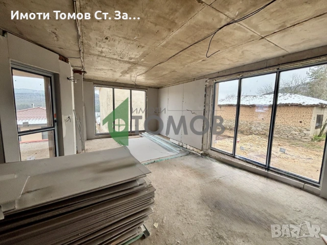 Новострояща се еднофамилна къща в село Остра могила, снимка 9 - Къщи - 51717977