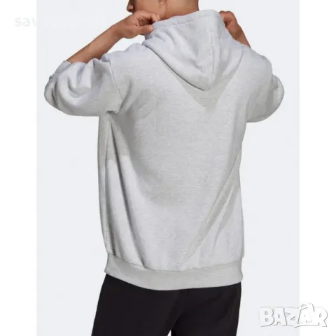 Мъжки суитчър ADIDAS 2000 Luxe College Hoodie Grey, снимка 2 - Суичъри - 48818844