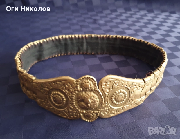 Фолклорен дамски колан, снимка 8 - Антикварни и старинни предмети - 51627700