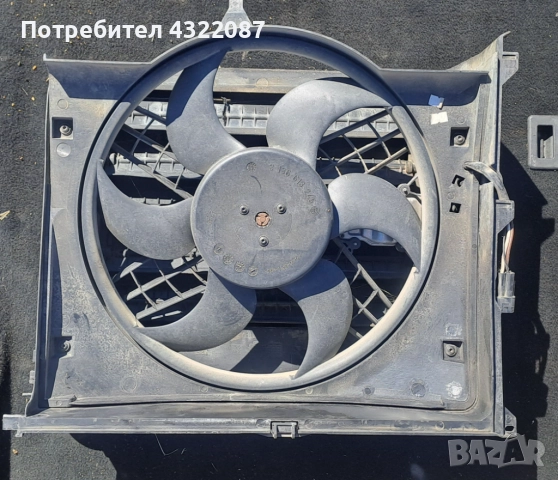 Перка охлаждане / Дифузьор БМВ / BMW E46 2.0 D 136к.с.