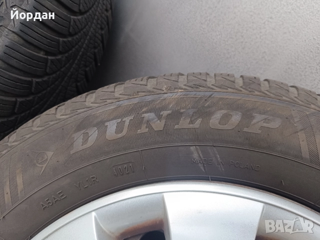 Джанти 15 ' със зимни гуми 195 65 15 VW GOLF  TOURAN 5x112 57,1 / Фолксваген, снимка 11 - Гуми и джанти - 51967165