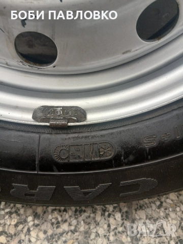 16цола резервна гума за рено мастер, снимка 14 - Гуми и джанти - 52222286