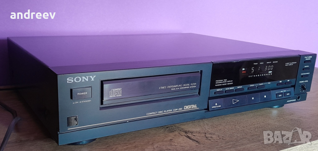 Sony CDP-250, снимка 3 - Ресийвъри, усилватели, смесителни пултове - 45011769