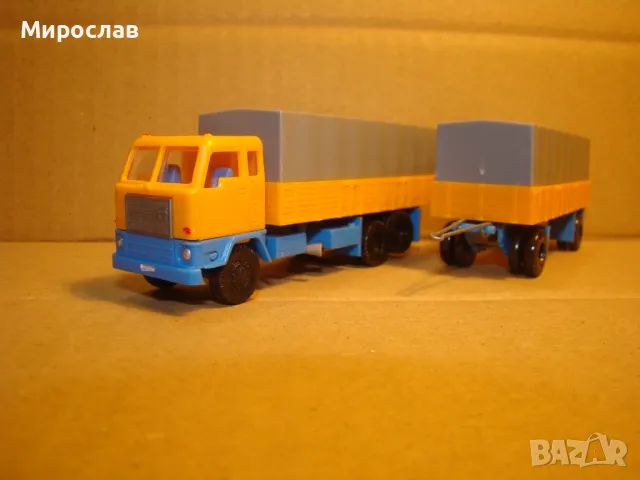  IGRA? H0 1/87 VOLVO F 89 КАМИОН TIR МОДЕЛ КОЛИЧКА ВЛЕКАЧ, снимка 2 - Колекции - 48603559