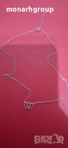 Сребърен Ланец, снимка 4 - Гривни - 50491765