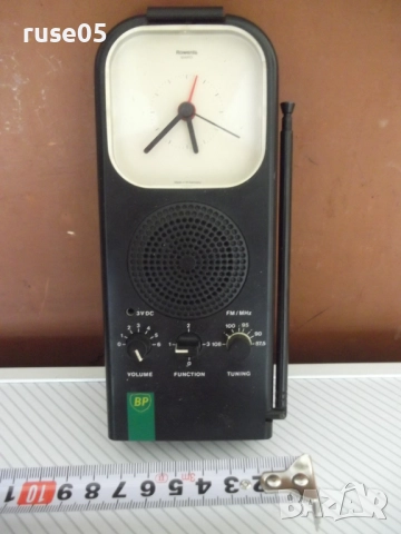 Радио часовник "Rowenta" работещ