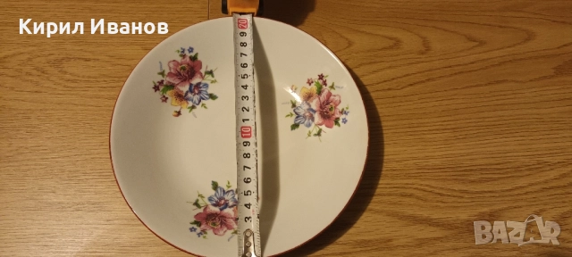 Български порцеланов сервиз от соца - супник, различни видов чинии , снимка 8 - Сервизи - 52100763