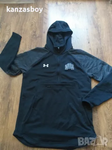 Under Armour Sweatshirts Fleece Hoodie - страхотно мъжко горнище S, снимка 3 - Спортни дрехи, екипи - 47669455