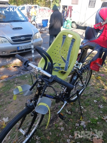 Детско столче за колело, предно или задно, снимка 4 - Аксесоари за велосипеди - 52105890