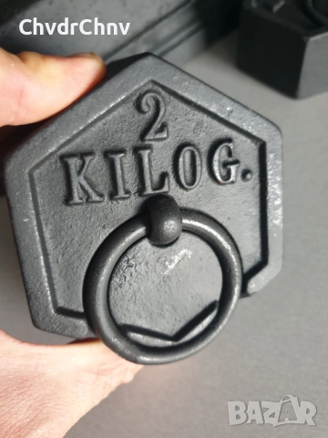 Force 5кг/чугунен кантар/френска стара колекционерска механична кухненска везна, снимка 6 - Антикварни и старинни предмети - 52466178