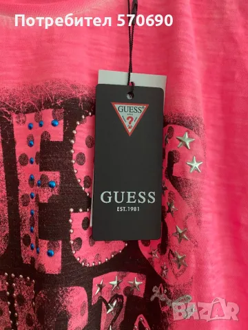 Детска блуза Guess 12 г., снимка 2 - Детски тениски и потници - 49687085