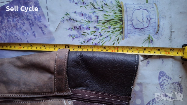 ✅КАЧЕСТВЕНИ ЗИМНИ БОТУШИ ОТ АГНЕШКА КОЖА - РАЗМЕР 40 ❗, снимка 5 - Дамски ботуши - 53134812