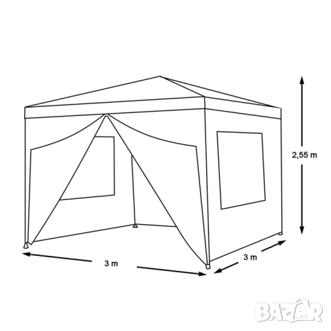 Парти шатра -  три размера / Шатра за събития, снимка 6 - Градински мебели, декорация  - 53276227