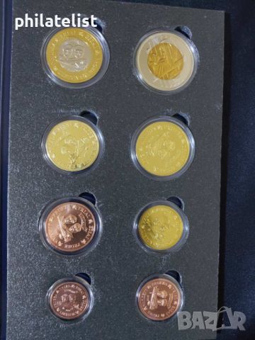 Пробен Евро сет - Литва 2003 , 8 монети, снимка 1 - Нумизматика и бонистика - 46323471