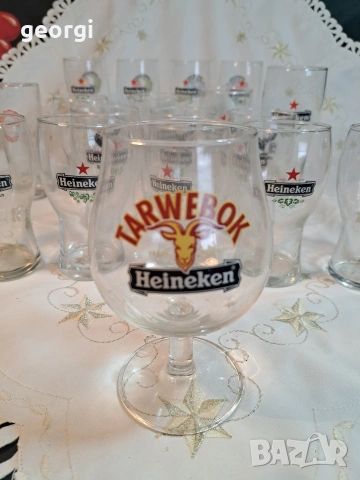 колекция чаши и халби за бира Heineken 32/5