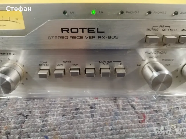 Rotel RX803, снимка 4 - Ресийвъри, усилватели, смесителни пултове - 48575535