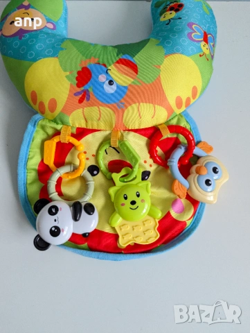 Бебешка възглавница за игра по корем, снимка 2 - Дрънкалки и чесалки - 53572190