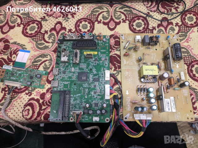 TOSHIBA 32L2433DG-12807299-MB12613-6OEB40M1VA01P-UE-3840-1U-32/37 ROW2.1 HD VER 0.1 