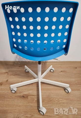 ​🔵 СИН ОФИС СТОЛ – Отлично състояние!
