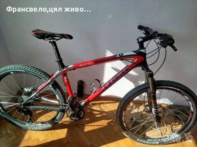 26 цола карбон велосипед колело като ново 3 по 10 скорости , снимка 4 - Велосипеди - 49282479