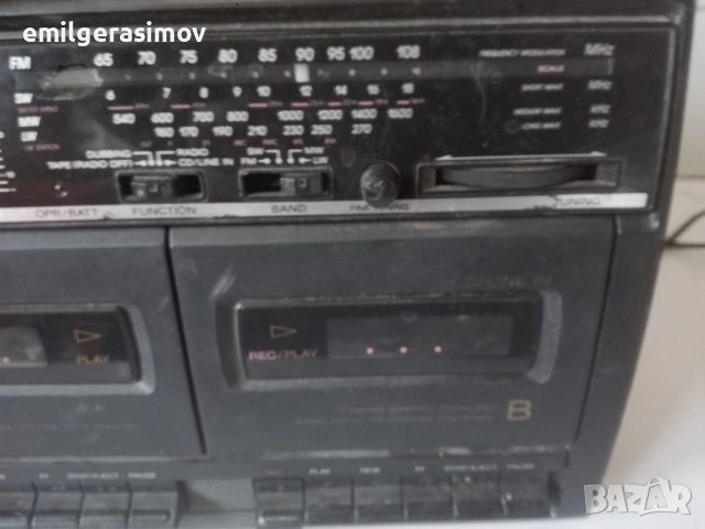 Радиокасетофони SHARP и SONY., снимка 11 - Радиокасетофони, транзистори - 52679785