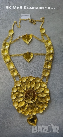 Златно Колие 32.36гр 14к ПРОМОЦИЯ, снимка 4 - Колиета, медальони, синджири - 52364916