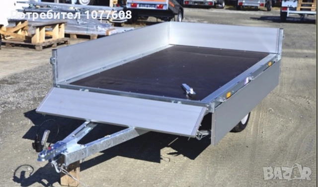 Туристическо ремарке Eduard с общо допустима максимална маса до 750кг , снимка 5 - Ремаркета - 53217023