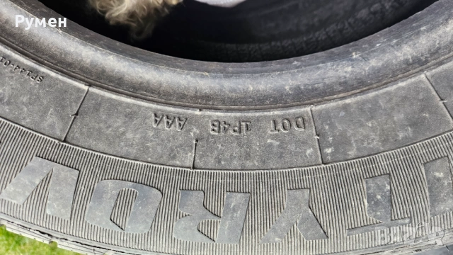 4бр Летни гуми от джип 225/65 R17, снимка 5 - Гуми и джанти - 54031821