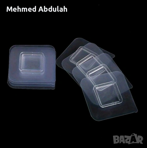 Самозалепващ комплект пластмасова стена с квадратна катарама, снимка 2 - Други стоки за дома - 54152055