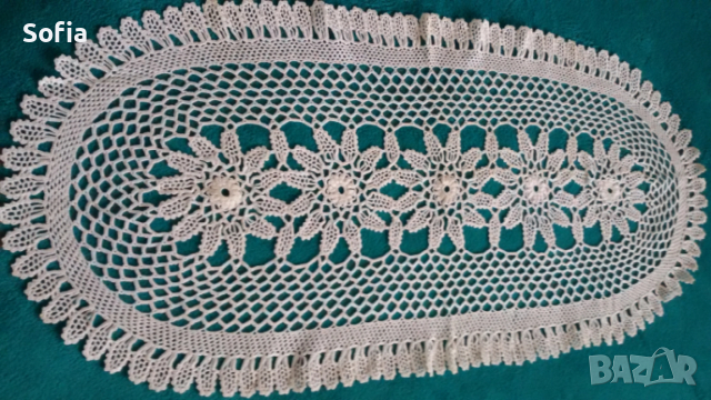 Покривки маса - ЛЕН Комплект/за Великден/Ръкохватки кухня