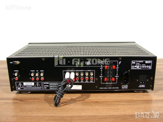 Усилвател   Dual cv-600rc , снимка 6 - Ресийвъри, усилватели, смесителни пултове - 53656733