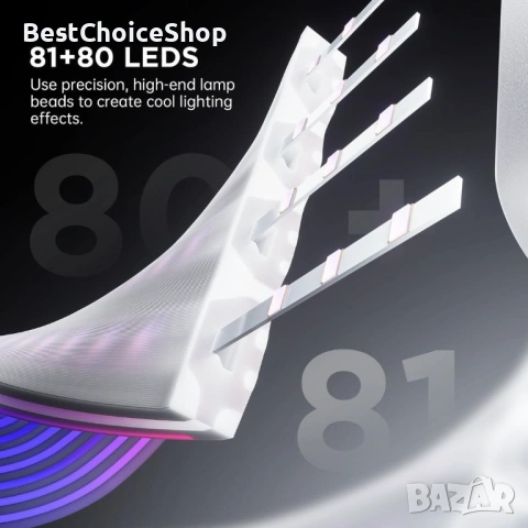 AsiaHorse, Cable Cover Kit за дънна платка и GPU PC кабел, 5V 3-Pin ARGB, снимка 6 - Кабели и адаптери - 53624553