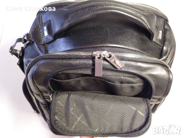 Кожена раница Samsonite Sunstone, снимка 13 - Раници - 45120404