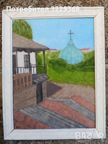 Вароша – Ловеч  картина, снимка 2 - Картини - 52003459