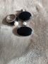 Сребърен комплект пръстен и висулка с перла и оникс, снимка 1 - Бижутерийни комплекти - 46062453