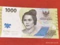 ⭐🇲🇨 Индонезия 1000 рупии 2016г., снимка 1