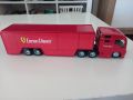 Камион FERRARI TRUCK F1 CAR TRANSPORTER TEAM, Burago,голям 1/43, 36 см., снимка 4