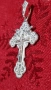 Сребърен кръст 925 , снимка 3