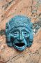 Гръцка маска от град Драма. , снимка 1 - Статуетки - 46035383
