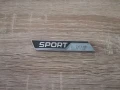 Skoda Sportline черно със сиво емблема нов стил, снимка 4