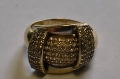 Златен дамски пръстен , снимка 1