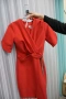 Червена елегантна рокля, S размер, снимка 1