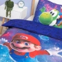 Нов единичен комплект Super Mario Galaxy Movie двулицево спално бельо с калъфка, снимка 7
