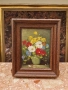 Натюрморт масло авторски платно рамка, снимка 1